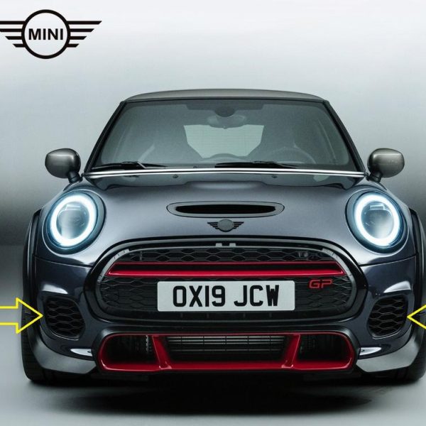 Original MINI Cooper F56 F57 JCW GP Fog Lamp Delete Grill SET