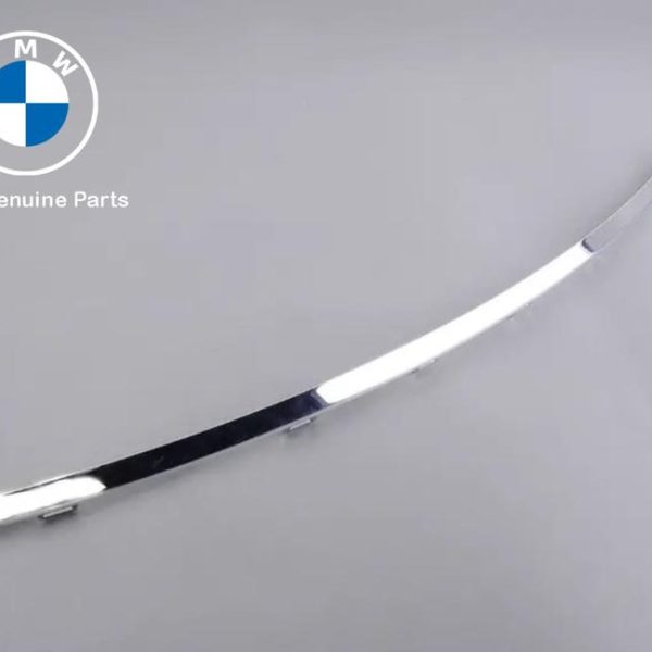 Original BMW F30 LCI Lis Chrome Luxury Line Bemper Depan - Tengah