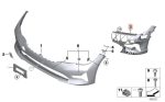 Original BMW G20 320i Sport Support Bracket Bemper Depan KIRI - Image 6