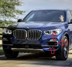 Original BMW G05 X5 Cover Trim Lis Gril Bemper Depan KIRI 51117449691 - Image 5