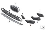 Ori BMW F48 X1 X-Line Gril Air Intake Grill Bemper KANAN 51117453990 - Image 5