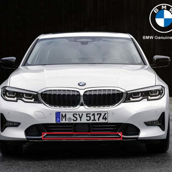 Original BMW G20 Sport Trim Cover Lis Bawah Bemper Depan 51117471512