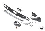 Original BMW G20 Sport Trim Cover Air Duct Selongsong Rem Depan KANAN - Image 6