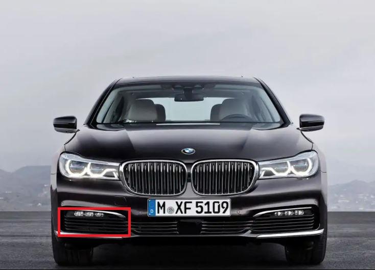 51117486842_A Original BMW G11 G12 730Li Gril Air Intake Grill Bemper KANAN - Image 1