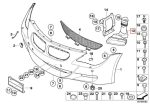 BMW E63 E64 M6 Brake Air Duct Selongsong Rem Depan KIRI 51117898199 - Image 5