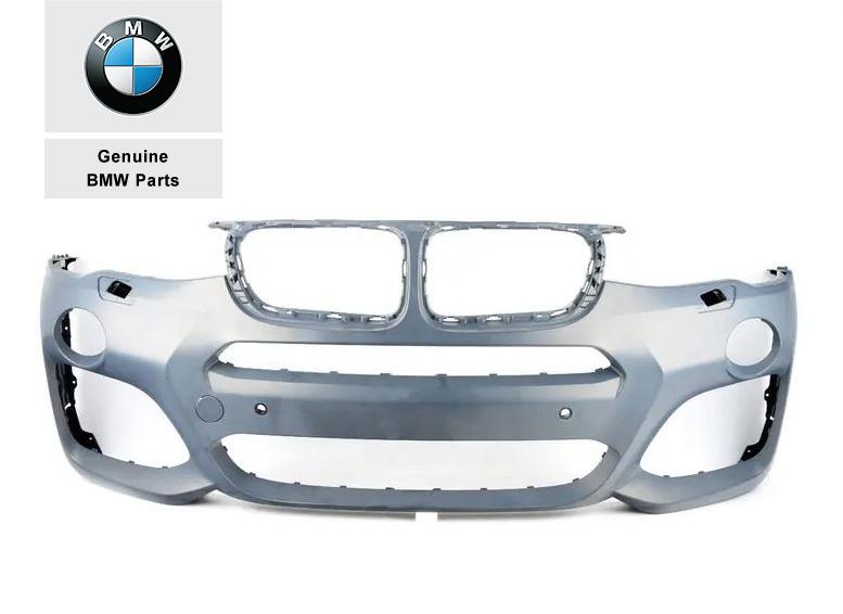 51118064117_A Original BMW F26 X4 M Sport Bumper Unpainted Bemper depan - Gambar 1