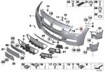 Original BMW F30 F31 M Sport Headlamp Washer Nozzle Tutup Cover KANAN - Image 5