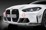 BMW G80 M3 M Performance Carbon Fiber Brake Air Duct Selongsong Rem - Image 3