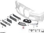 Original BMW G80 G81 M3 G82 G83 M4 Front Air Intake Grille Gril Bemper Depan KIRI - Image 6