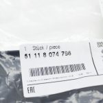 Original BMW G80 G81 M3 G82 G83 M4 Tatakan Dudukan Plat Nomor Depan - Image 5