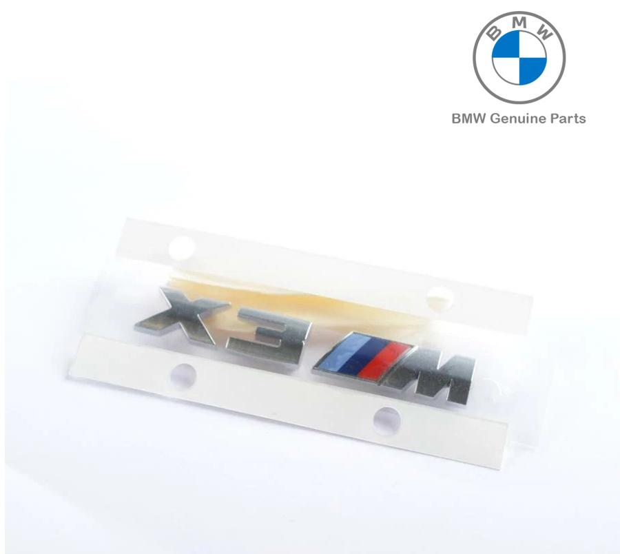 51118082585_A Original BMW F97 X3M Emblem untuk Grill Depan Kiri 51118082585 - Image 1