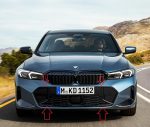 Original BMW G20 G21 LCI Facelift M Sport Gril Air Intake Grill Bemper Depan Tengah 51118085447 - Image 3