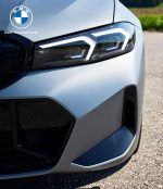 Original BMW G20 LCI M Sport Trim Cover Gloss Black Bemper Depan KIRI