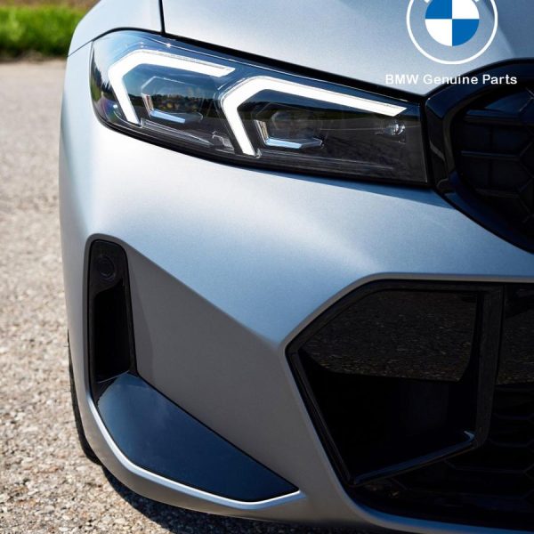 Original BMW G20 LCI M Sport Trim Cover Gloss Black Bemper Depan KANAN