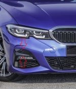 Original BMW G20 M Sport Trim Piano Black PDC Lis Bemper Depan KANAN - Image 3