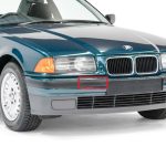 Original BMW E36 LCI Impact strip Tutup Tow Hook Cover Mata Derek - Image 4