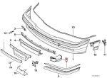 Original BMW E38 Brake Air Duct Selongsong Rem Depan KANAN 51118150764 - Gambar 5