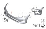 Original BMW G20 320i Bemper Depan Sport Line Front Bumper 51118496508