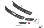 BMW G30 LCI 530i Opulence Lis Gril Trim Finisher Bemper Depan KANAN - Image 3