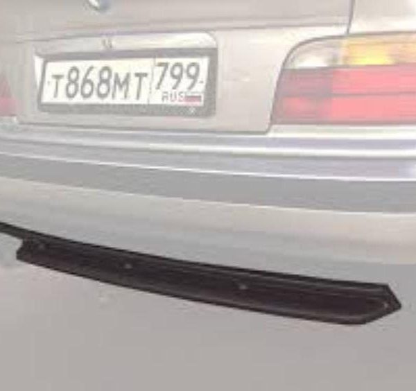 Original BMW E36 M Technic Rear Diffuser Insert , 6 cylinder