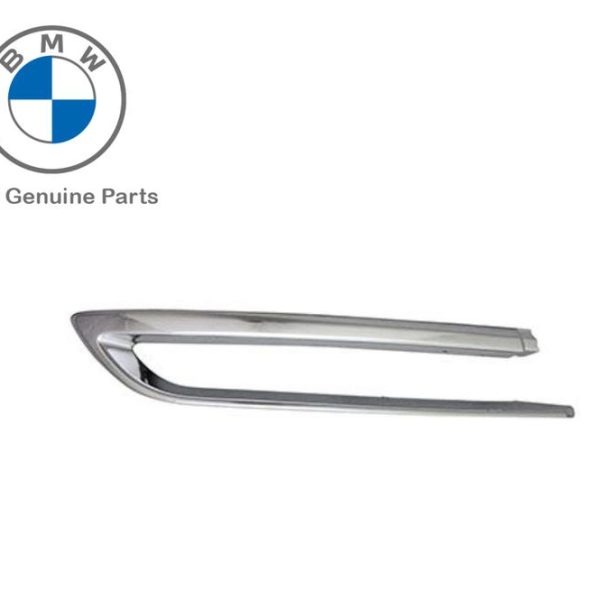 Original BMW F10 LCI Lis Chrome Moulding Gril Bemper Belakang KIRI