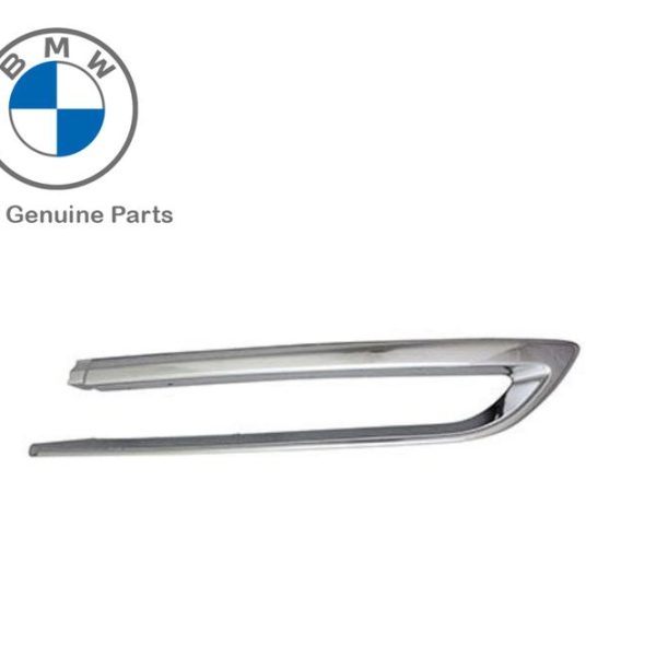 Original BMW F10 LCI Lis Chrome Moulding Gril Bemper Belakang KANAN