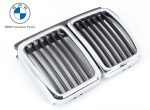 Original BMW E30 M3 EVO Kidney Gril Chrome Tengah Depan 51132233001