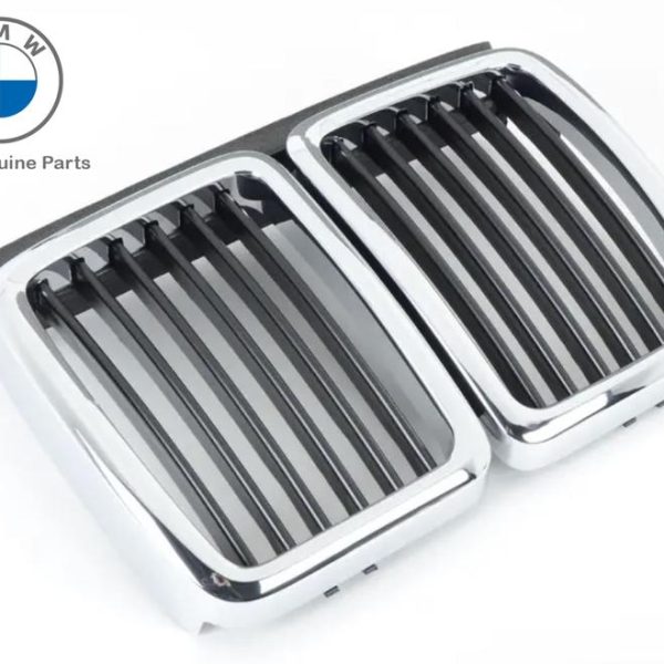 Original BMW E30 M3 EVO Kidney Gril Chrome Tengah Depan 51132233001