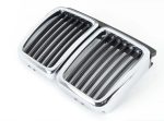 Original BMW E30 M3 EVO Kidney Gril Chrome Tengah Depan 51132233001 - Image 3