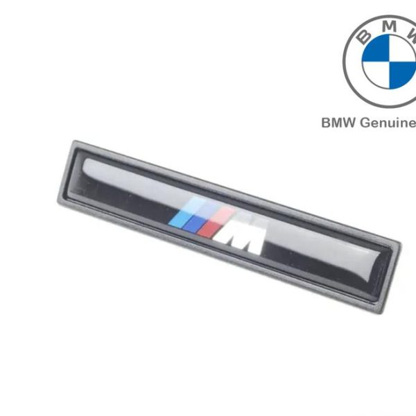 Original BMW E36 M Logo Lis Emblem Badge Pintu Depan