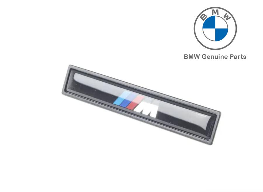 51132264666_A Original BMW E36 M Logo Lis Emblem Badge Pintu Depan - Image 1