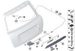 MINI R55 R56 R57 R58 Trunk Lid Chrome Handle Tombol Bagasi 51132753603 - Image 6