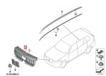 Original BMW U11 X1 Kidney Grill Gloss Black Gril Hitam Shadow Line - Image 4