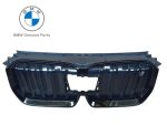 Original BMW U11 iX1 BEV EV Kidney Grill Gloss Black Gril Hitam Shadow Line