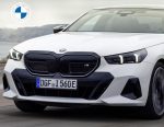 Original BMW G60 i5 M60 M Shadowline Grill Gloss Black Iconic Glow - Image 3