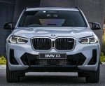 Original BMW G01 X3 LCI M Chrome Kidney Grill Gril Bar Hitam M40i - Image 4