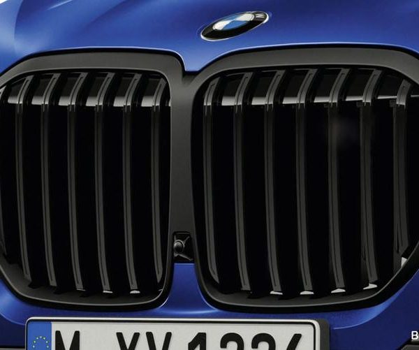 Original BMW G07 X7 LCI Facelift Kidney Grill High Gloss Black Hitam
