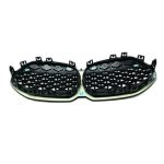 Original BMW F40 1 Series High Gloss Black Kidney Grille - Gambar 4
