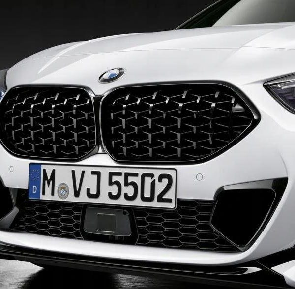 Original BMW F44 218i Diamond Style Kidney Grill Gloss Black Gril