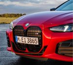 Original BMW G22 G23 M440i LCI M Style Shadowline Kidney Grill Gloss Black - Image 3