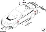 Original BMW G87 M2 M Performance Carbon Side Fender Attachment SET - Image 6