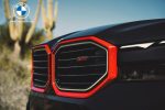 Original BMW G09 XM Red Label Kidney Grille Grill Depan KIRI KANAN