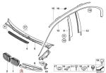 Ori BMW E46 Facelift Cover Trim Lis Bawah Lampu Depan Washer KANAN - Image 4