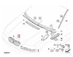 Original BMW E46 Coupe Convertible Facelift LCI Chrome Kidney Grill KIRI 51137064317 - Image 6