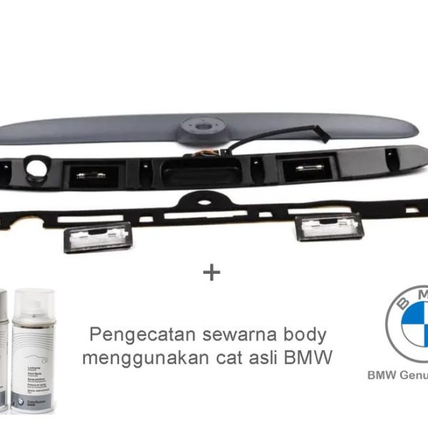 Original BMW E46 Cabriolet Convertible Trunk Lid Handle Bagasi + Cat