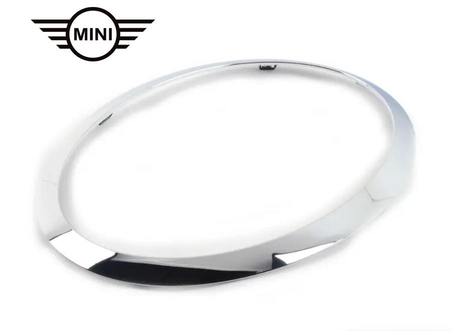 51137300631_A Original MINI F56 F57 Chrome Ring Trim Lampu Depan KIRI 51137300631 - Image 1