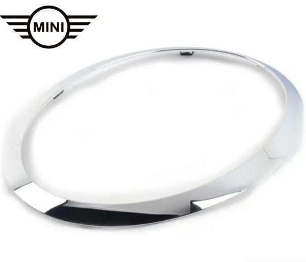 Original MINI F56 F57 Chrome Ring Trim Lampu Depan KANAN 51137300632