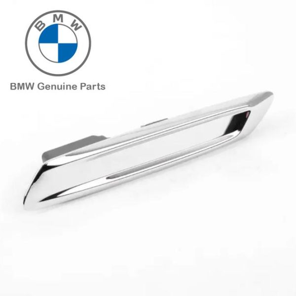 Original BMW F10 F11 LCI Chrome Finisher Fender Depan KANAN