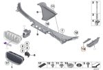Original BMW F10 F11 LCI Chrome Finisher Fender Depan KANAN - Image 5