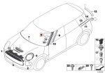 Original MINI Clubman F54 Cover Column A Pilar Samping Kaca Depan KIRI - Image 5